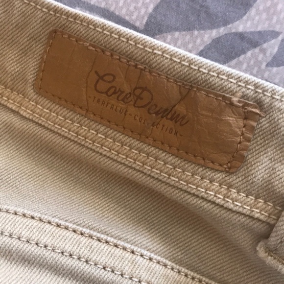 Zara denim jeans, tan - Picture 2 of 5